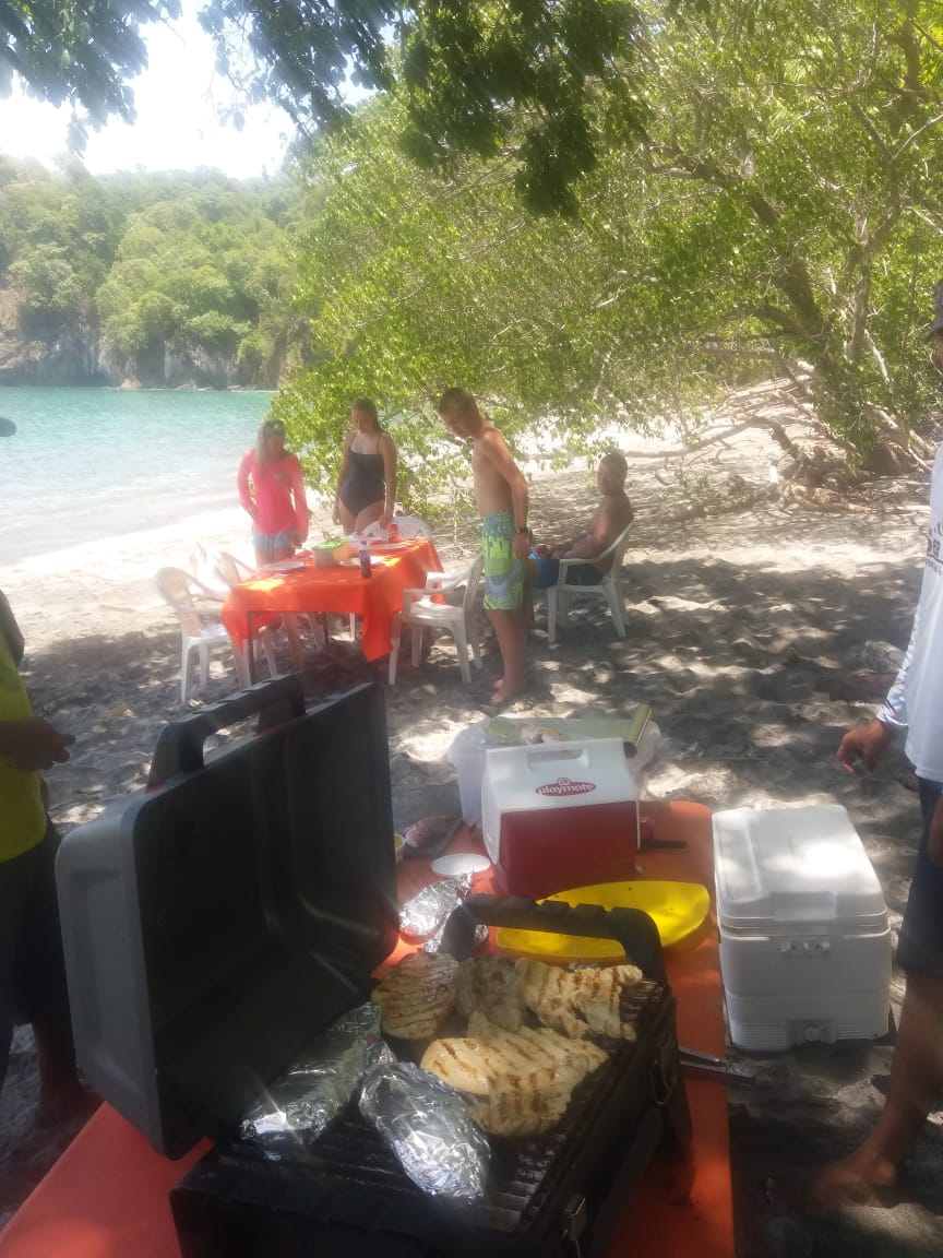 Guanacaste Beach BBQ and Fishing in Papagayo