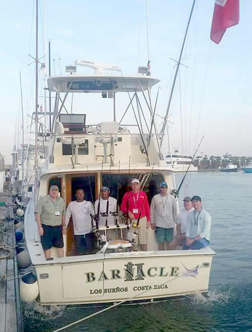 Fishing on the Barnacle Fishing boat