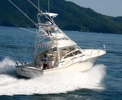 Coyote boat Costa Rica