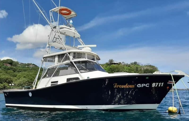 The Freedom boat, Rampage 32ft, Papagayo Costa Rica