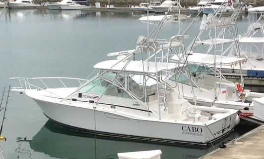 Victory fishing boat, the cabo express