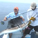 Fly fishing on the gulf of Papagayo for sailfish