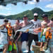 Mister Jimm told us he don't wanted to fish any big fish like the day before(two sails, two marlin, 3 mahi), but we can't make nothing for him