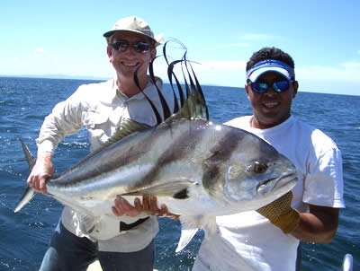Paradisus Playa Conchal fishing for rooster