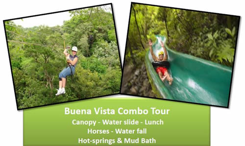 Papagayo Canopy Tours at Buena Vista Lodge