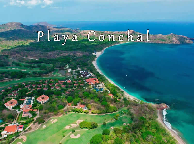 Pick up by boat from Playa Conchal Costa Rica