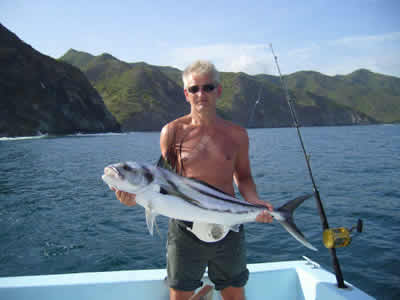 Playa Hermosa Guanacaste fishing charter - Inshore fishing