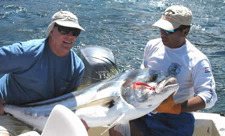 Fishing near Playa del Coco