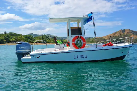 Mako 24ft boat Papagayo Costa Rica