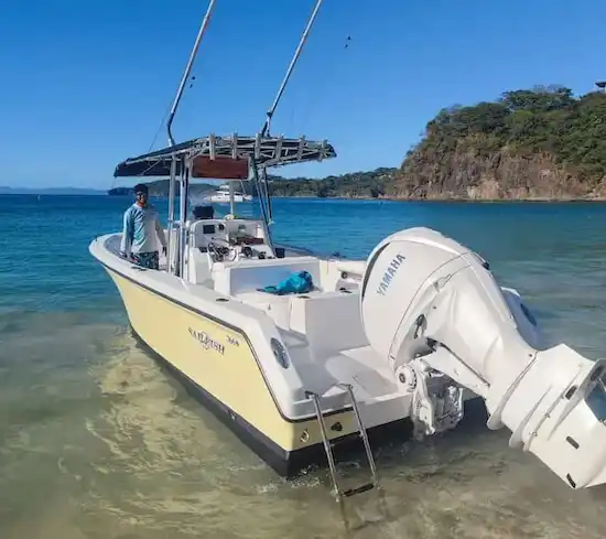 Sailfish fishing boat Costa Rica