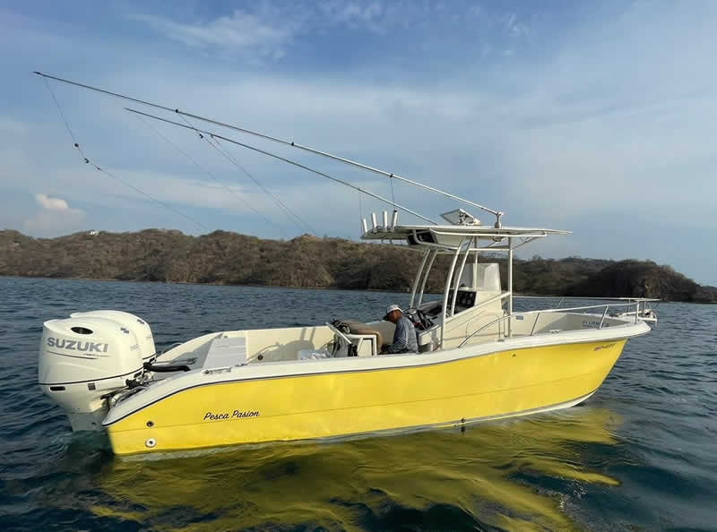 Sea Pro fishing boat at Las Mareas Costa Rica