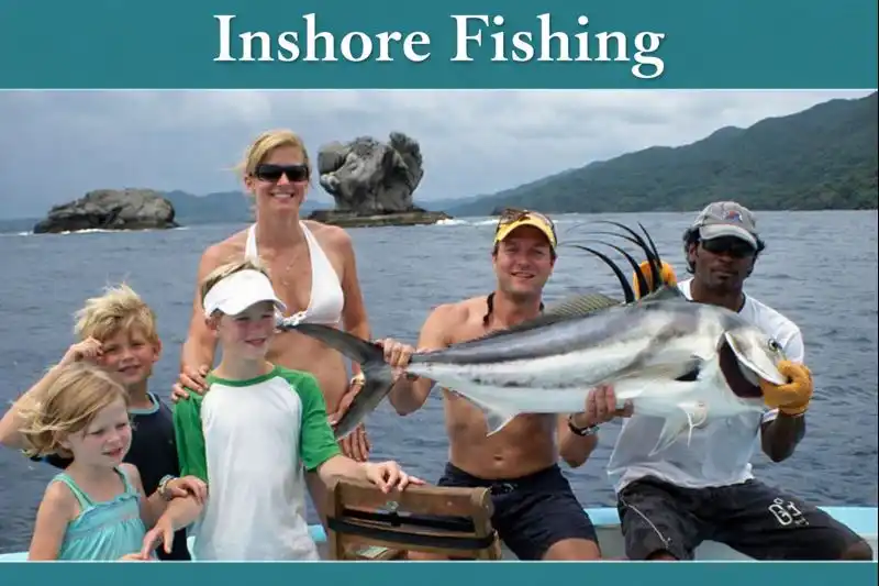 Inshore fishing in Papagayo
