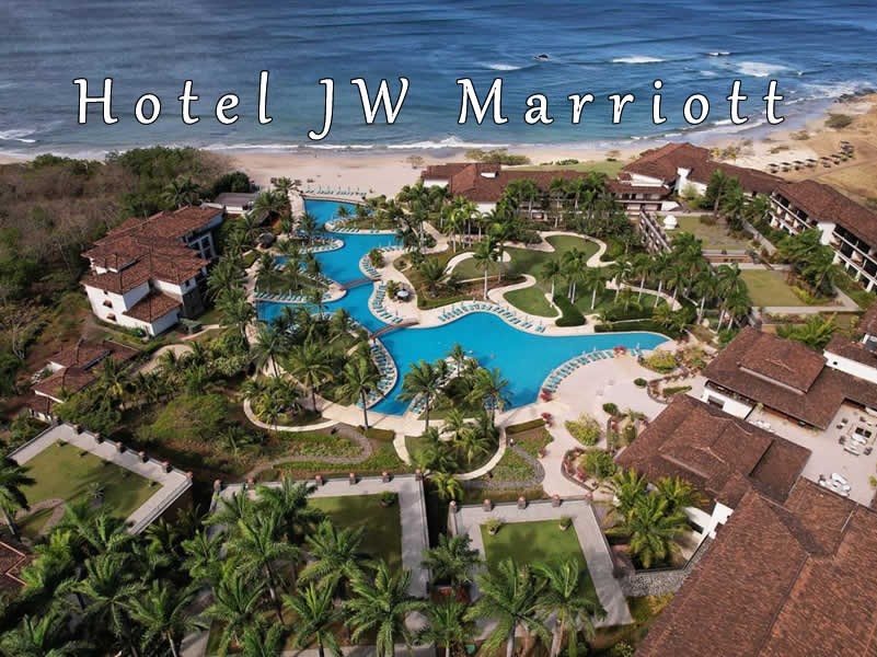 Pick up by boat at the JW Marriott Hacienda Pinilla