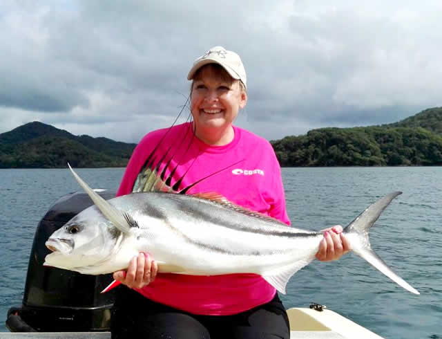 Roosterfishing out of El Jobo beach in Guanacaste