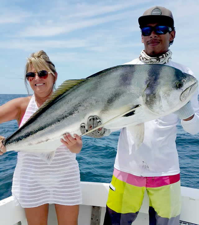 Brian Horn - Riu Palace Costa Rica Fishing Reportinshore fishing in Papagayo