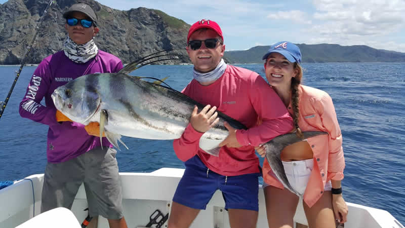 Fishing the Bat islands Guanacaste