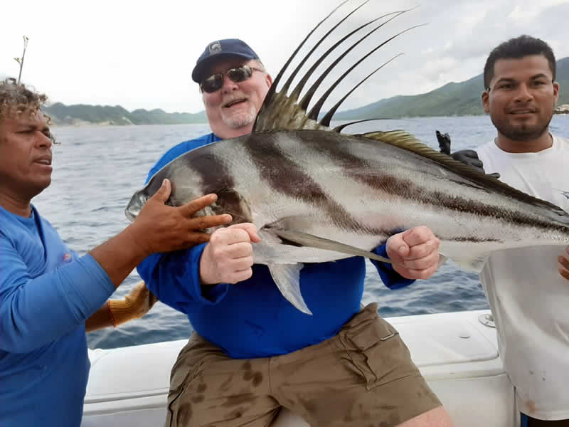 Inshore fishing out of El Jobo beach La Cruz Guanacaste