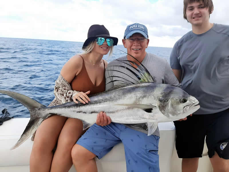 Fishing at El Jobo beach Costa Rica