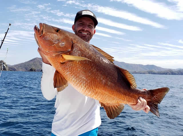 Fishing near the Dreams Las Mareas