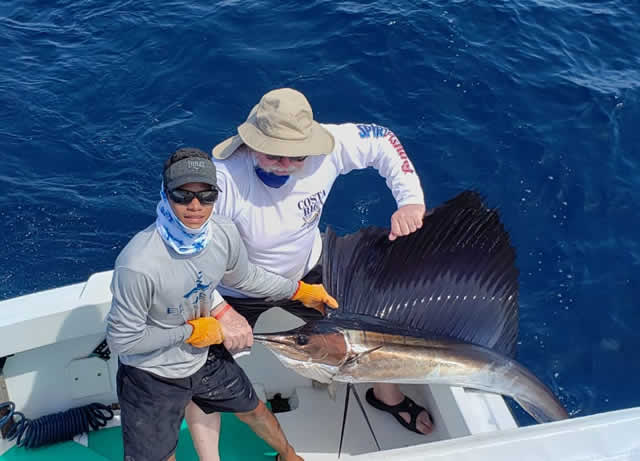 Marlin Fishing near the Riu guanacaste