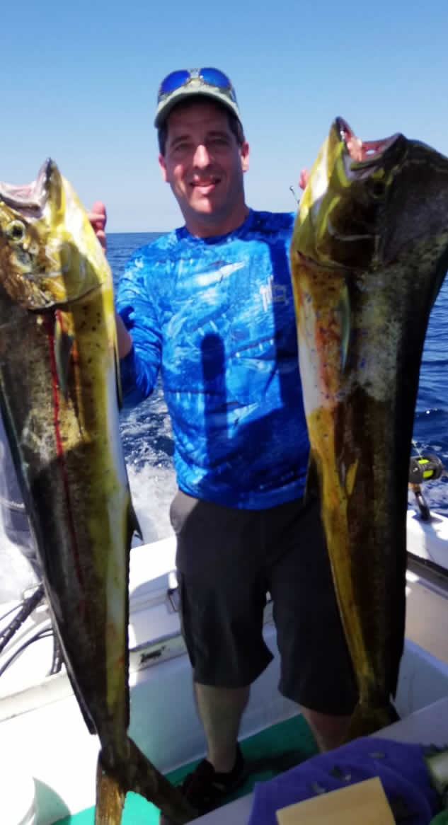 Dorado fishing near Flamingo Costa rica